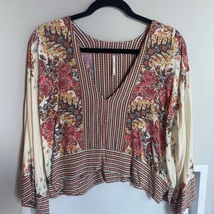 Free People mix-n-match Blouse crop top